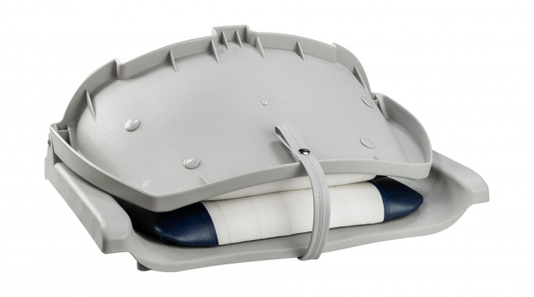 Кресло мягкое складное, обивка винил, цвет белый/синий, арт. 75259WN-MR,          MARINE ROCKET  Кресло мягкое складное, обивка винил, цвет белый/синий, арт. 75259WN-MR,          MARINE ROCKET