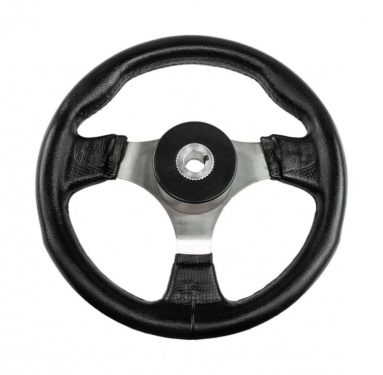 Рулевое колесо Osculati, диаметр 280 мм, цвет черный, арт. 45-138-01,          Osculati  Рулевое колесо Osculati, диаметр 280 мм, цвет черный, арт. 45-138-01,          Osculati