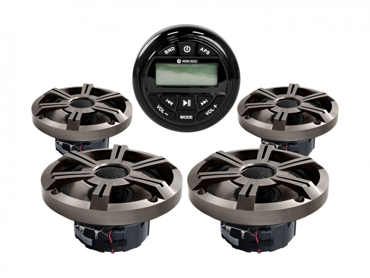 Морская акустика Marine Rocket MRH-833 (комплект 4DP), арт. MRH833B65QMR4,          MARINE ROCKET 