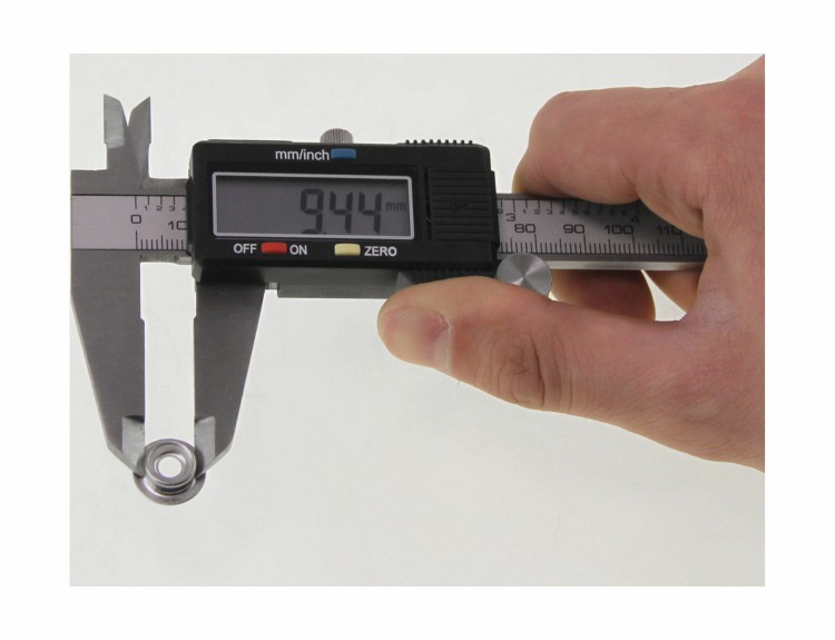 Нижняя часть кнопки DOT нержавеющая, упаковка 100 шт., арт. 93NS103701Upack,          DOT 