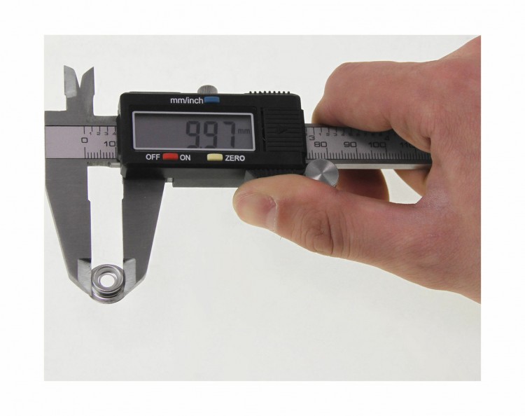 Нижняя часть кнопки DOT нержавеющая, упаковка 100 шт., арт. 93NS103701Upack,          DOT 