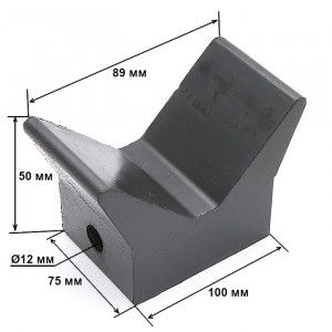 Упор подкильный 100х75х50мм