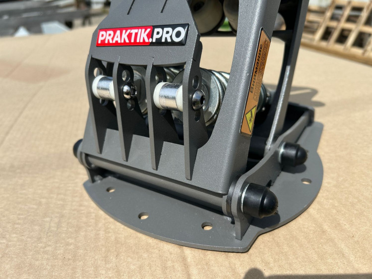 Стойка амортизационная Практик 200 X2, оцинкованная, окрашенная RAL 9023, арт. praktik_200X2_RAL9023,          Praktik.pro 