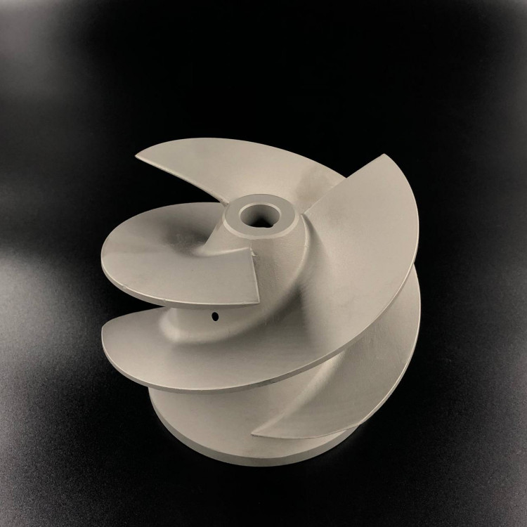 Импеллер водомета Yamaha 40/Suzuki DT40/Tohatsu 50 (1521; 1737) (Сталь) (YHS), арт. T40 SAND BLAST,          YHS 