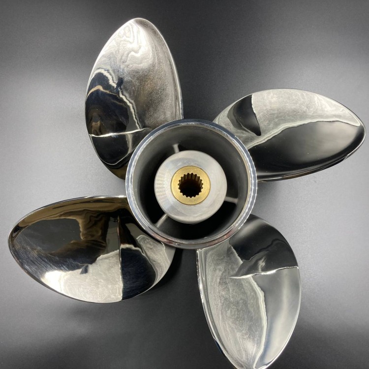 Гребной винт левого вращения VOLVO SX (СТАЛЬ) 8654-143-17 (4X14 1/4X17) (POLASTORM TQ), арт. 5396-4143-17,          POLASTORM 