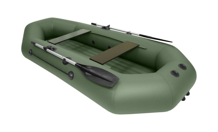 Надувная лодка ПВХ, АКВА-МАСТЕР 280 НД, зеленый, арт. 2104040009950,          АКВА-МАСТЕР 