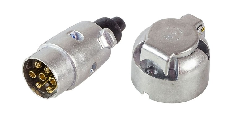 Вилка и розетка прицепа (комплект TRC2ME), арт. TRC2ME,          Ningbo Era Vehicle 