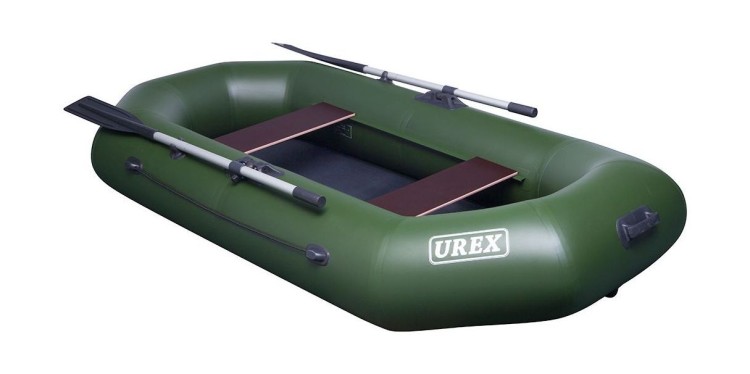 Надувная лодка ПВХ UREX 240У, зеленая, арт. UR-240U,          Urex 