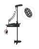 Троллинговый электромотор Haswing Cayman B 55 lbs/137 см/12v/GPS (электроякорь), черный