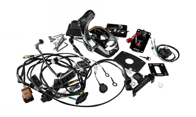 Дистанционное управление Suzuki DF300AP-350A с KSS, постовая, один двигатель (комплект), арт. 6700098J98000,          SUZUKI 