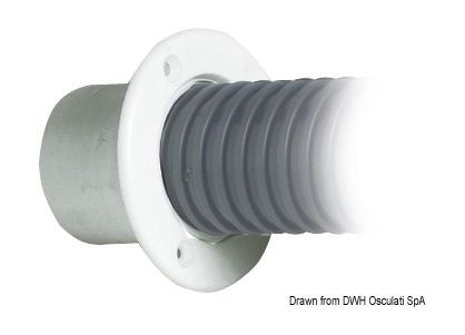 Гофра кабель-трассы d50,8 мм, серая, арт. 16-104-38,          Osculati  Гофра кабель-трассы d50,8 мм, серая, арт. 16-104-38,          Osculati