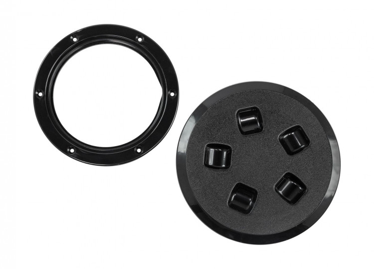 Лючок палубный 110 мм, черный, арт. SP2513,          CanSB  Лючок палубный 110 мм, черный, арт. SP2513,          CanSB