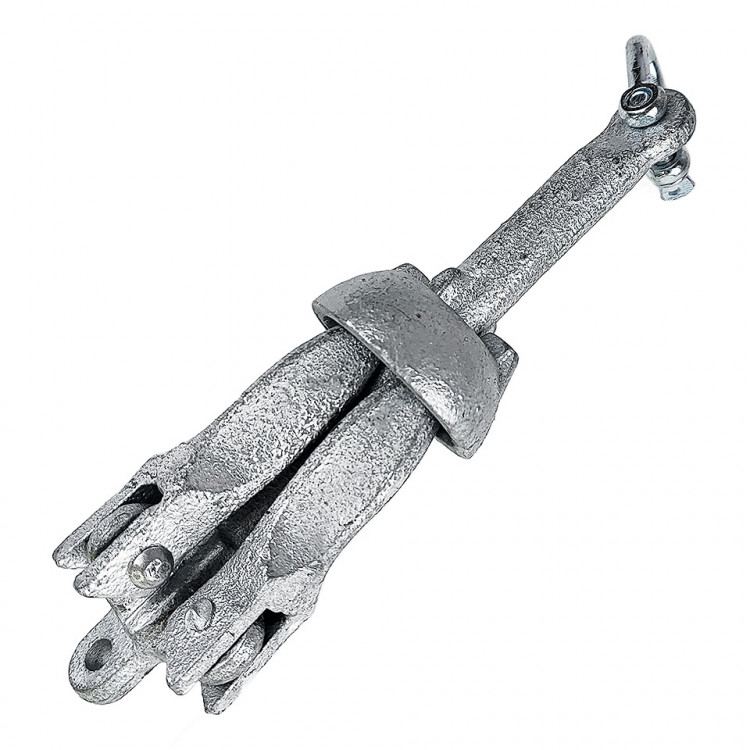 Якорь-кошка гальванизированный, тип В, 1,4 кг, арт. 10268933,          Мореман 