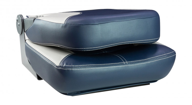 Кресло складное мягкое SPORT с высокой спинкой, синий/серый, арт. 1040513,          Springfield  Кресло складное мягкое SPORT с высокой спинкой, синий/серый, арт. 1040513,          Springfield