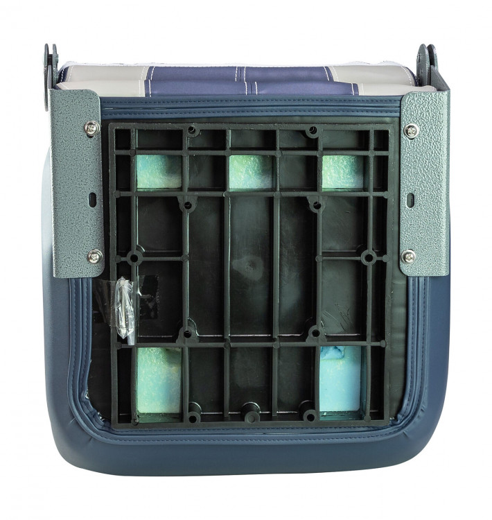 Кресло складное мягкое SPORT с высокой спинкой, синий/серый, арт. 1040513,          Springfield  Кресло складное мягкое SPORT с высокой спинкой, синий/серый, арт. 1040513,          Springfield