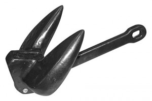 Якорь в ПВХ оболочке (Attwood type), 9,08 kg