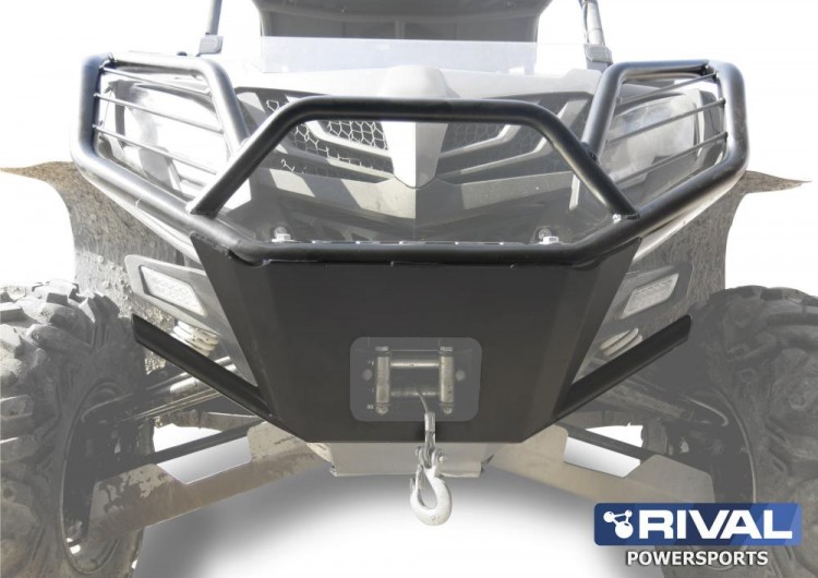 Бампер передний для Z8/Z10 (2013-) + крепления, арт. 444.6849.1-riv,          Rival 