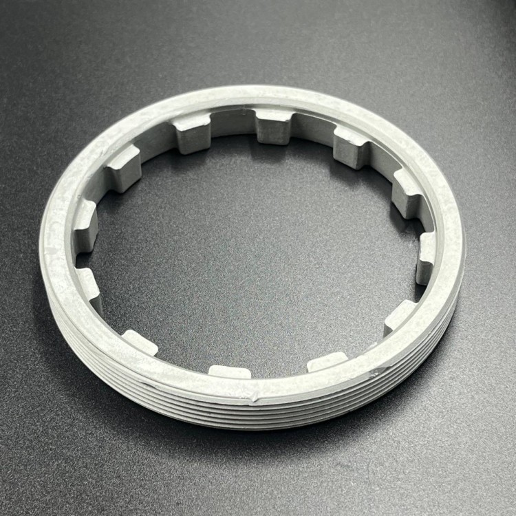 Гайка редуктора корончатая Yamaha 150-225, F150 (Yamaha), арт. 6G5-45384-00,          YAMAHA 