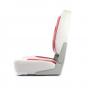 Кресло складное мягкое Skipper красный/серый 