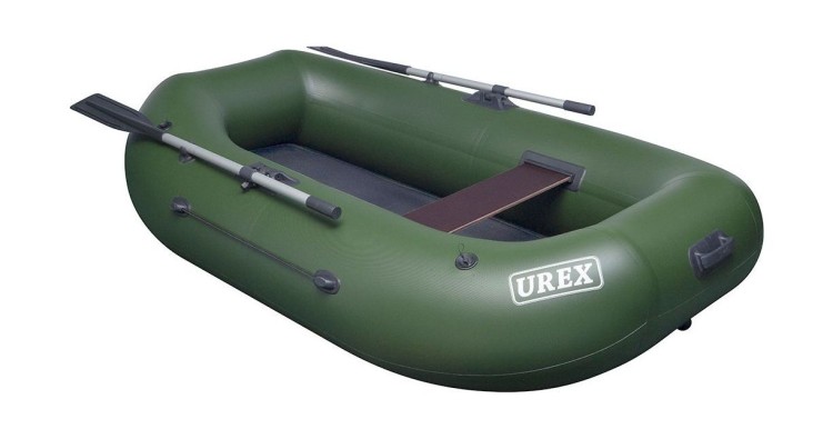 Надувная лодка ПВХ UREX-17, для сплава, зеленая, арт. UR-17,          Urex 