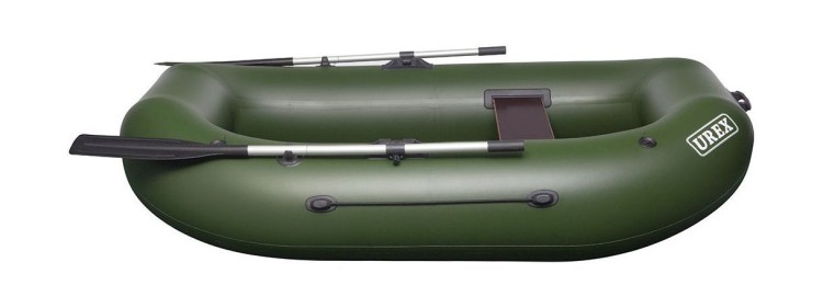 Надувная лодка ПВХ UREX-17, для сплава, зеленая, арт. UR-17,          Urex 