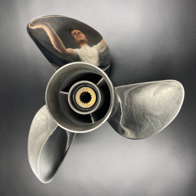 Гребной винт Yamaha 150-300, F150-F275, F300B (3x13x21) (Сталь), арт. 2000000203294,          YHS 