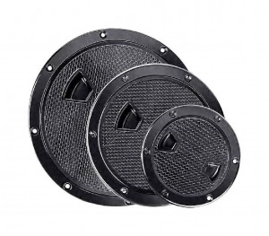 Лючок палубный 6", черный