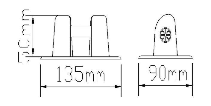 Роульс для лодки ПВХ серый, арт. SSCL00015101,          Sun Selection  Роульс для лодки ПВХ серый, арт. SSCL00015101,          Sun Selection
