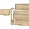 Комплект палубного покрытия для Феникс 530HT, тик классический, с обкладкой, Marine Rocket 