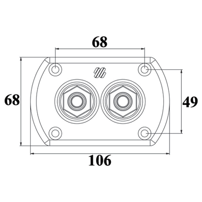 R9B Фиттинг переборочный для гидравлического шланга, арт. R9B,          ULTRAFLEX 