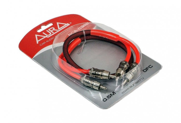 Aura RCA-C305MKII RCA кабель 0.5 м, арт. RCA-C305MKII,          Aura 