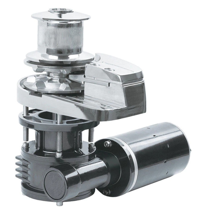 Лебедка якорная серии-C Heavy Duty Style (c барабаном) 600Вт, 12В, цепь 6 мм/веревка 12 мм, арт. C612C-6MM,          Bada 