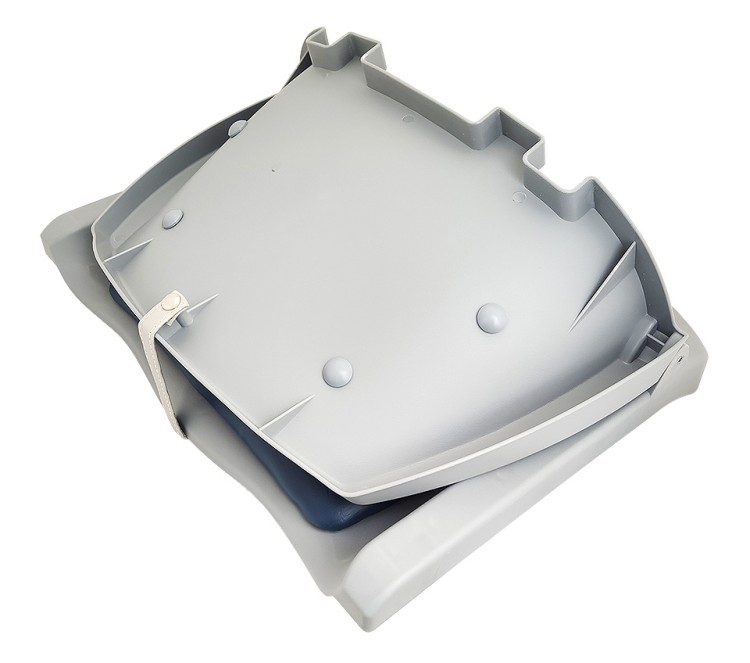 Сиденье с виниловыми подушками, синее, арт. 10268286,  