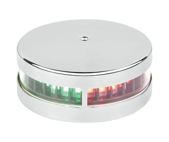 Огонь ходовой комбинированный светодиодный, красный и зеленый свет, 225° 10-30 В, SeaFlo, арт. SFNL031BS02,          SeaFlo 