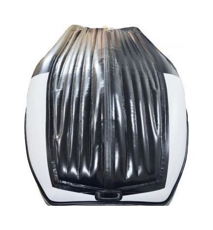 Надувная лодка ПВХ, Шерпа 430К, килевая, серая, арт. SHR430KG,          Lodkivydra 