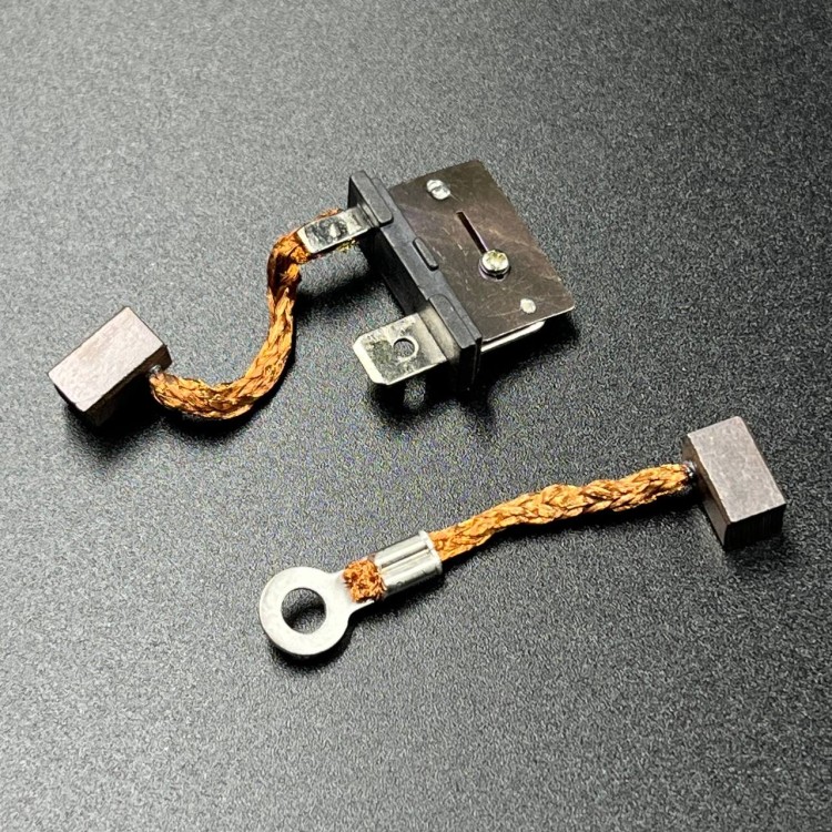 Щетки мотора гидроподъема (комплект 64E-43891-00 + 64E-43892-00) Yamaha 64E, Suzuki DF70-350, Honda, арт. 64E-43891-00-K 64E-43892-00-K,          PREMARINE 