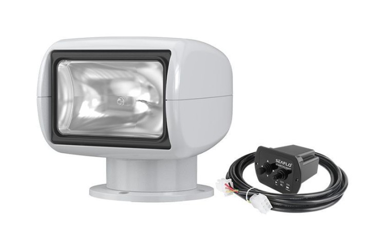 Прожектор галогеновый с дистанционным управлением, 12 В, SeaFlo, арт. SFSL15002W,          SeaFlo 