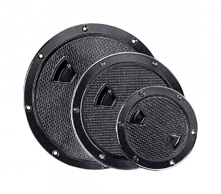 Лючок палубный 4", черный, арт. 4620136032612,          MARINE ROCKET  Лючок палубный 4", черный, арт. 4620136032612,          MARINE ROCKET