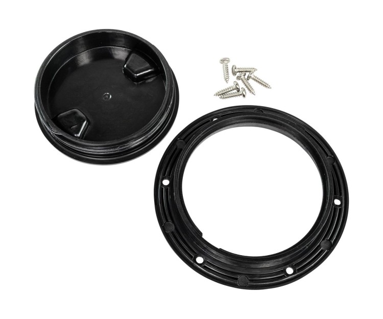 Лючок палубный 4", черный, арт. 4620136032612,          MARINE ROCKET  Лючок палубный 4", черный, арт. 4620136032612,          MARINE ROCKET