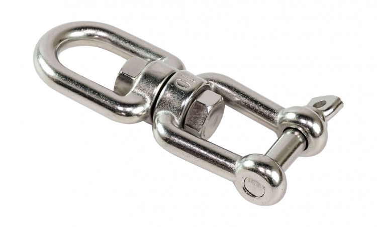 Вертлюг рым/скоба 10 мм Marine Rocket, арт. S.SW02-10,          MARINE ROCKET 