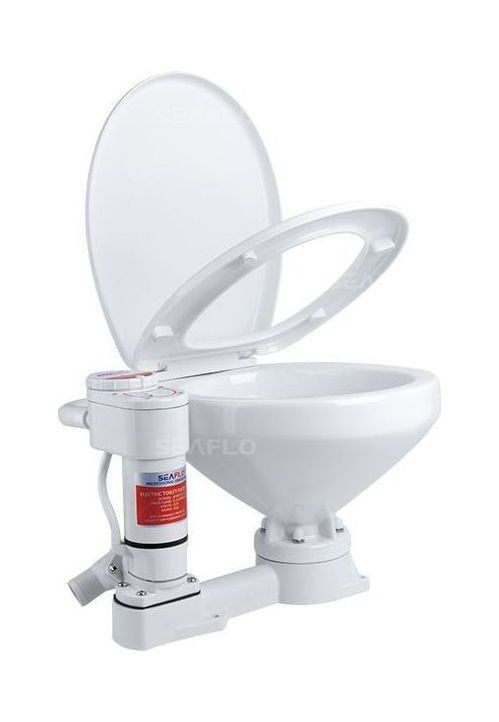 Унитаз электрический, 12В, арт. SFMTE102R,          SeaFlo 