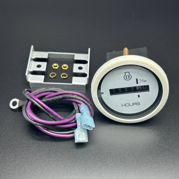 Счетчик моточасов белый GAUGE-CRUISE LOG (Quicksilver), арт. 895295A21,          MERCURY 