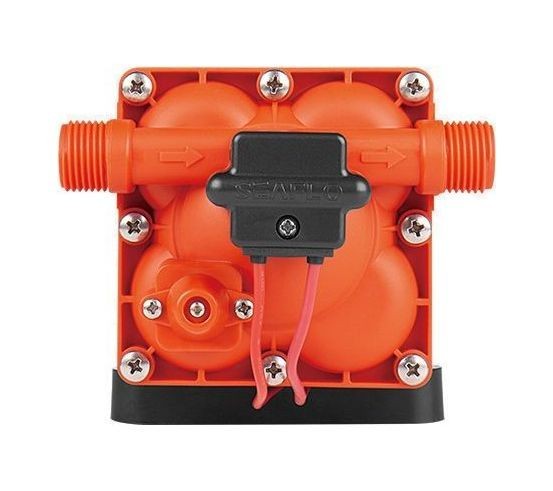 Помпа водоподающая мембранная SeaFlo, 12 В, 11.3 л/мин, 3.8 бар, 7.5 А, арт. SFDP103005542,          SeaFlo 