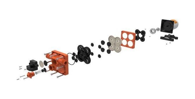 Помпа водоподающая мембранная SeaFlo, 12 В, 11.3 л/мин, 3.8 бар, 7.5 А, арт. SFDP103005542,          SeaFlo 