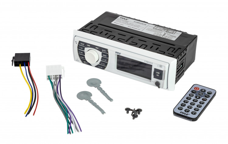 Морская магнитола 1DIN PYLE PLMR23BTW, арт. PLRMR23BTW,          PYLE  Морская магнитола 1DIN PYLE PLMR23BTW, арт. PLRMR23BTW,          PYLE