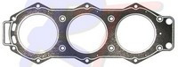 Прокладка головки цилиндров Yamaha 150, 200, L200, 6G5-11181-A3-00, RTT-6G5-11181-A3, арт. RTT-6G5-11181-A3,          Rivertec 