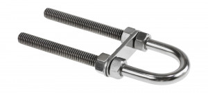 Рым-болт U-образный D9.5 мм, Lрез. 89 мм