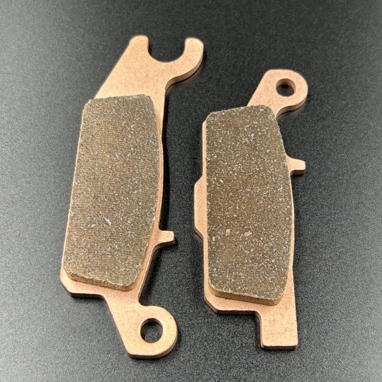 Колодки тормозные (Передние, правые) Yamaha Grizzly 550/700 (пара) (ZIBO), арт. 3B4-W0045-10-K,          ZIBO 