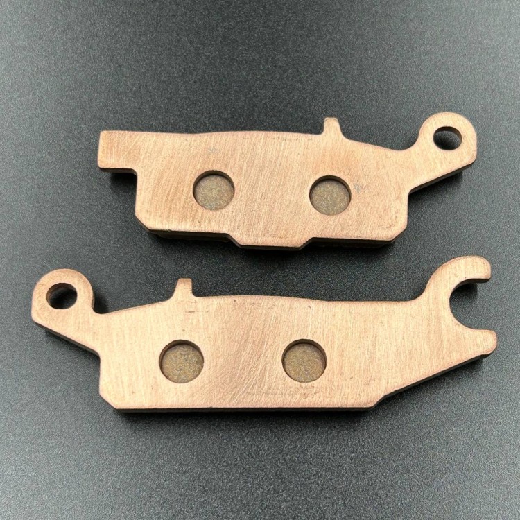 Колодки тормозные (Передние, правые) Yamaha Grizzly 550/700 (пара) (ZIBO), арт. 3B4-W0045-10-K,          ZIBO 