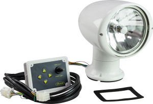 Прожектор 24 В, светодиодный, с проводным пультом